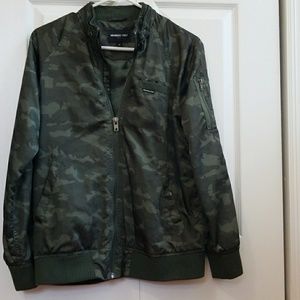 Camo Bomber Jacket
